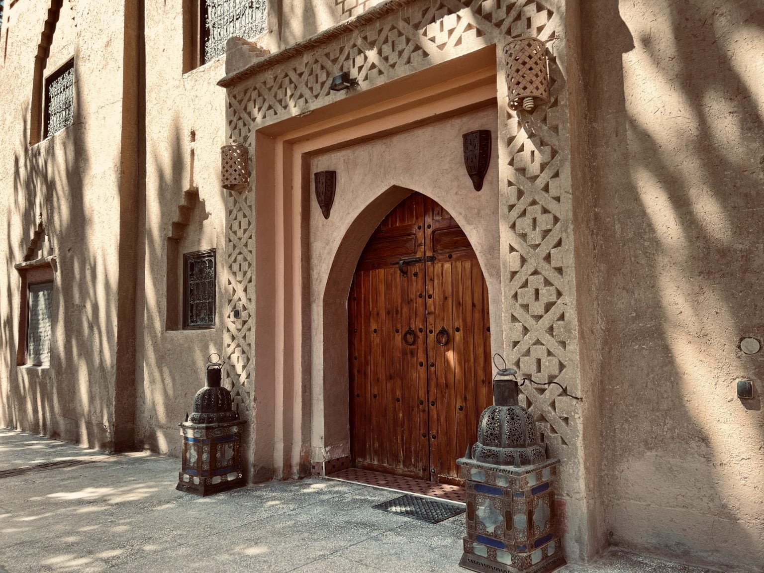 Porte de la Kasbah des Cypres